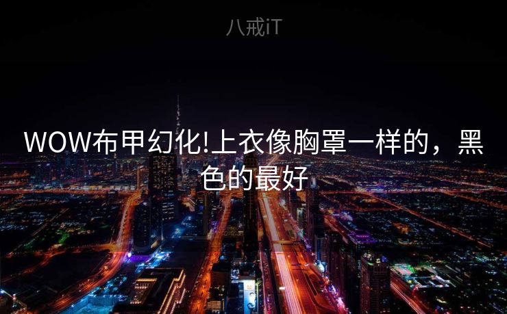 WOW布甲幻化!上衣像胸罩一样的,黑色的最好 WOW布甲幻化!上衣像胸罩一样的,黑色的最好