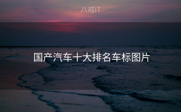  国产汽车十大排名车标图片