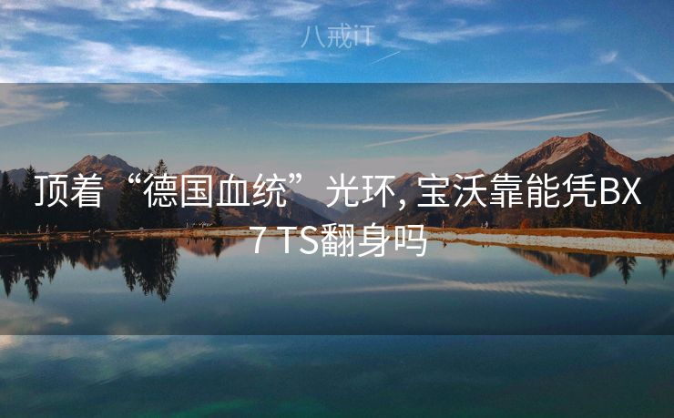 顶着“德国血统”光环, 宝沃靠能凭BX7 TS翻身吗 顶着“德国血统”光环, 宝沃靠能凭BX7 TS翻身吗