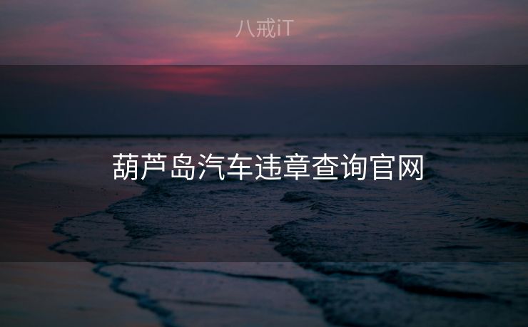 葫芦岛汽车违章查询官网  葫芦岛汽车违章查询官网