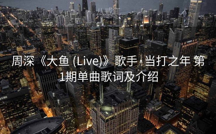 周深《大鱼 (Live)》歌手·当打之年 第1期单曲歌词及介绍