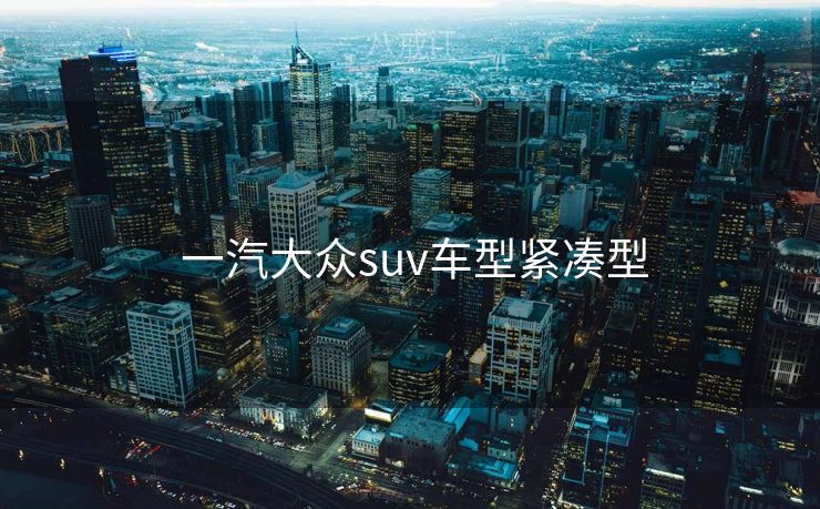  一汽大众suv车型紧凑型