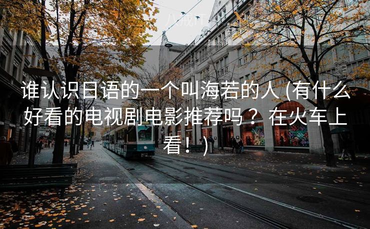谁认识日语的一个叫海若的人 (有什么好看的电视剧电影推荐吗 ？在火车上看！)