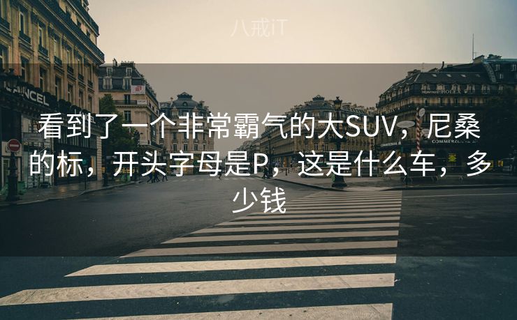 看到了一个非常霸气的大SUV，尼桑的标，开头字母是P，这是什么车，多少钱