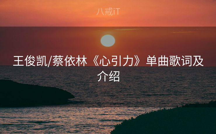 王俊凯/蔡依林《心引力》单曲歌词及介绍