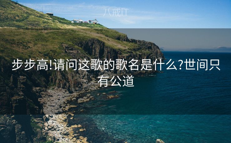 步步高!请问这歌的歌名是什么?世间只有公道