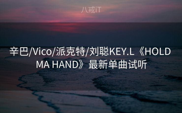 辛巴/Vico/派克特/刘聪KEY.L《HOLD MA HAND》最新单曲试听