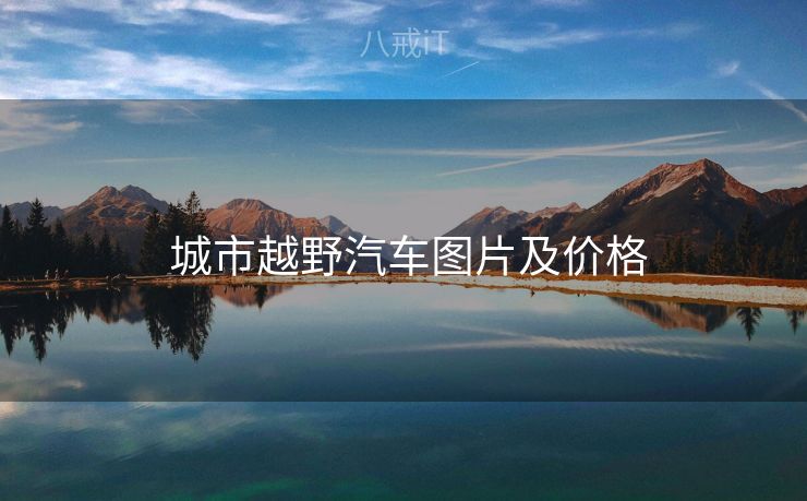  城市越野汽车图片及价格