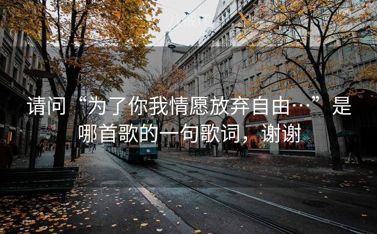 请问“为了你我情愿放弃自由…”是哪首歌的一句歌词,谢谢 请问“为了你我情愿放弃自由…”是哪首歌的一句歌词,谢谢