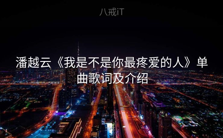 潘越云《我是不是你最疼爱的人》单曲歌词及介绍